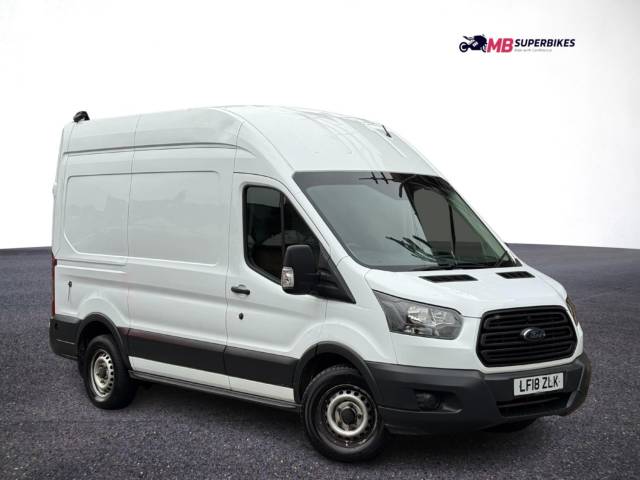 Ford Transit 350 2.0 TDCI 2018 (18) L2 H3 MWB HIGH ROOF PANEL VAN PANEL VAN Diesel White