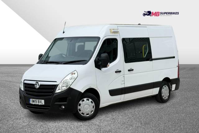2019 Vauxhall Movano 2.3 CDTI MWB L2H2 2019 (19) WELFARE UNIT MESSVAN CREW CAB 6 SEAT