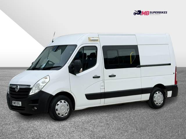 2019 Vauxhall Movano 2.3 CDTI MWB L2H2 2019 (19) WELFARE UNIT MESSVAN CREW CAB 6 SEAT