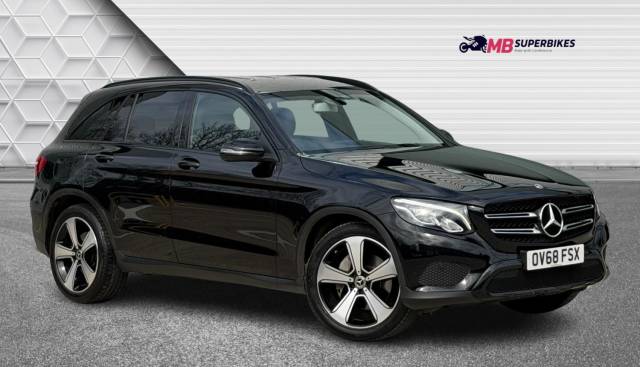 Mercedes-Benz GLC 2.1 220D 4MATIC URBAND EDITION 2018 (68) 5dr 9G-TRONIC + F/S/H ESTATE Diesel Black