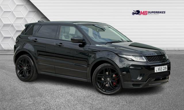 Land Rover Range Rover Evoque 2.0 TD4 2015 (65) HSE DYNAMIC 5dr AUTO + F/S/H ESTATE Diesel Black