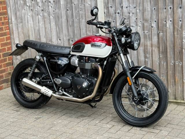 2022 Triumph Bonneville T100 900CC 2022 (22) CRUISER + FULL TEC EXHAUST SYSTEM