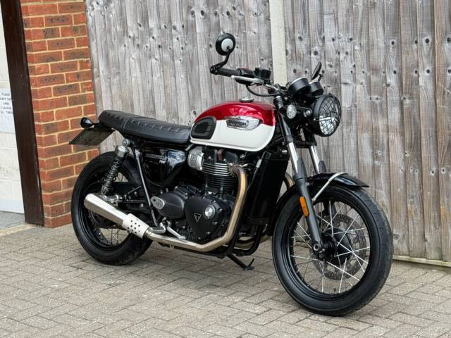 2022 Triumph Bonneville T100 900CC 2022 (22) CRUISER + FULL TEC EXHAUST SYSTEM