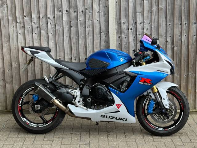 Suzuki Gsx-r 750 L4 2014 (14) SUPER SPORT + NICE EXTRAS SPORT TOURER Petrol Blue