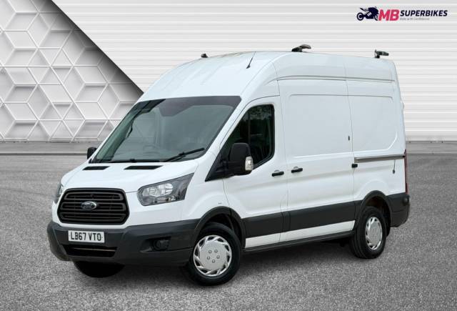 Ford Transit 2.0 TDCI L2 H3 2018 (67) MWB PANEL VAN + F/S/H + WET BELT + 68K PANEL VAN Diesel White