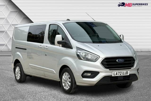 2023 Ford Transit Custom LIMITED 2023 (72) LWB 2.0 TDCI CREW CAB 6 SEAT+ 1 OWNER VAN