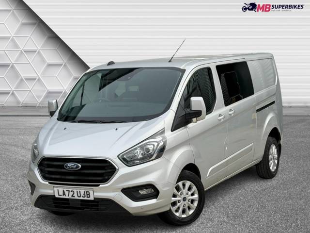2023 Ford Transit Custom LIMITED 2023 (72) LWB 2.0 TDCI CREW CAB 6 SEAT+ 1 OWNER VAN