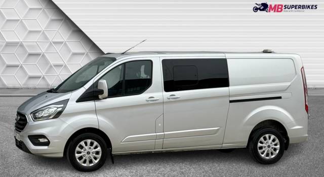 2023 Ford Transit Custom LIMITED 2023 (72) LWB 2.0 TDCI CREW CAB 6 SEAT+ 1 OWNER VAN