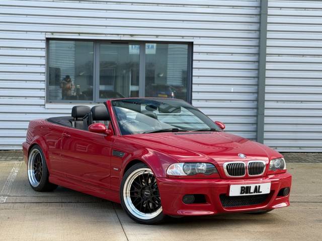 2005 BMW M3 3.2 E46 2005 (05) MANUAL + HARD TOP CONVERTIBLE + IMOLA RED