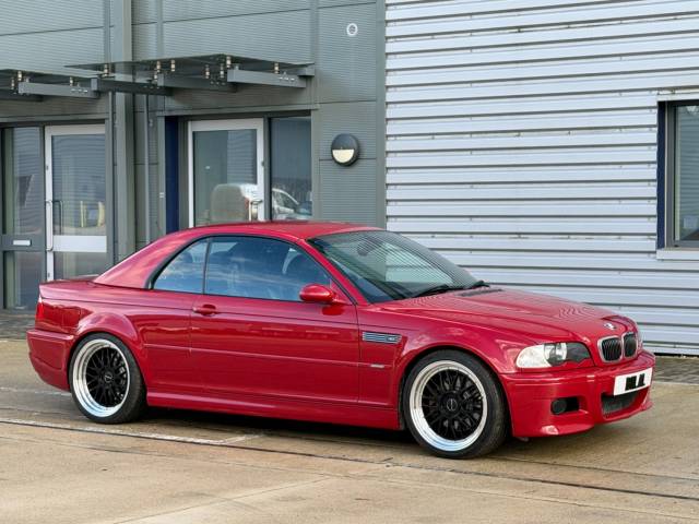 2005 BMW M3 3.2 E46 2005 (05) MANUAL + HARD TOP CONVERTIBLE + IMOLA RED