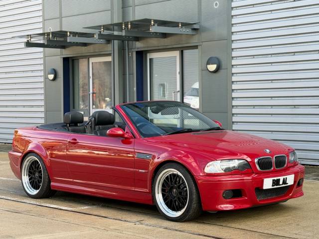 2005 BMW M3 3.2 E46 2005 (05) MANUAL + HARD TOP CONVERTIBLE + IMOLA RED