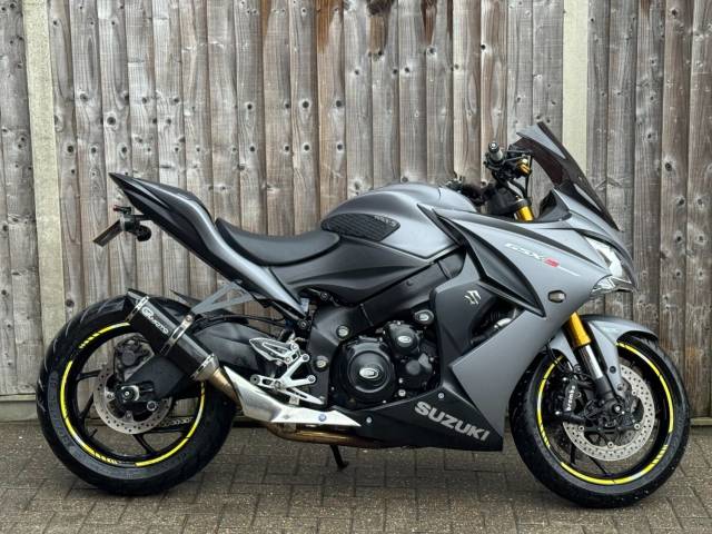 Suzuki Gsx-s 1000 AL6 2016 (16) GREY + GR MOTO EXHAUST SPORT Petrol Grey