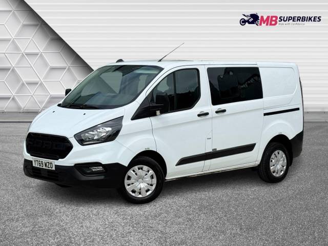 Ford Transit Custom 2.0 TDCI 2019 (69) CREW CAB / 6 SEAT PANEL VAN / NO VAT PANEL VAN Diesel White