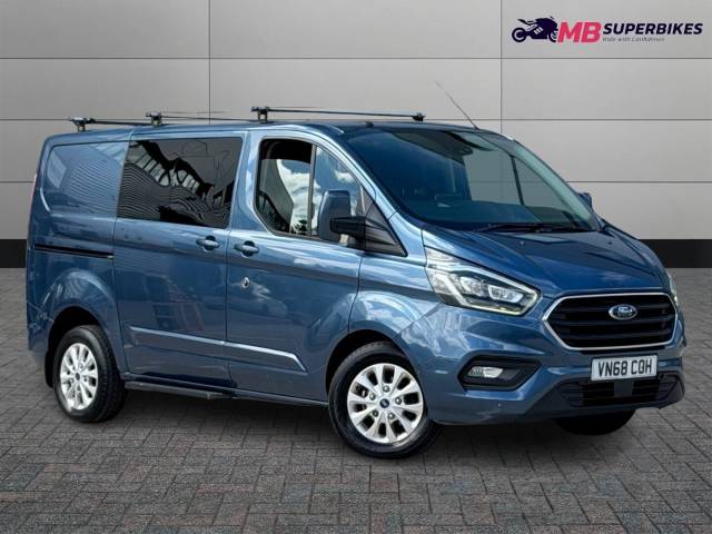 2018 Ford Transit Custom LIMITED 2.0 TDCI AUTOMATIC 2018 (68) D/CAB CREW VAN + NO VAT