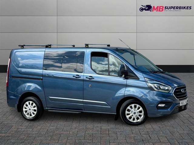2018 Ford Transit Custom LIMITED 2.0 TDCI AUTOMATIC 2018 (68) D/CAB CREW VAN + NO VAT