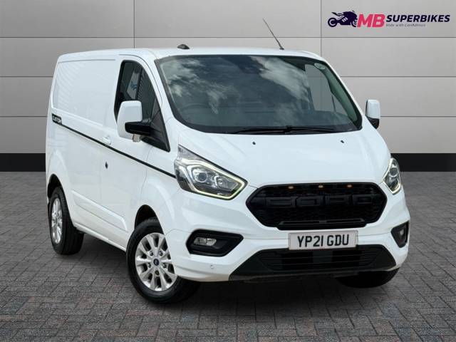 Ford Transit Custom LIMITED 2.0 TDCI 2021 (21) L1 SWB PANEL VAN + 59,000 MILES PANEL VAN Diesel White