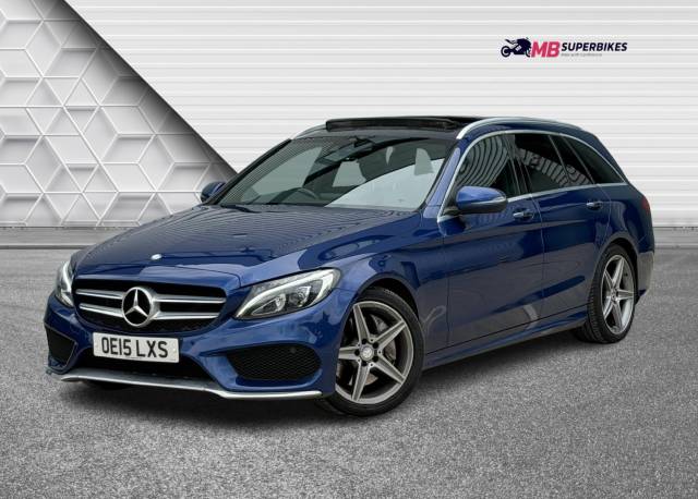 2015 Mercedes-Benz C Class C CLASS C300dh 2.1 AMG LINE PREMIUM PLUS AUTO 5dr ESTATE