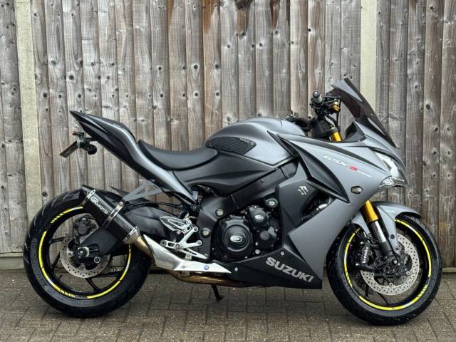 Suzuki Gsx-s 1000 AL6 2016 (16) GREY + GR MOTO EXHAUST SPORT Petrol Grey