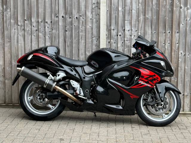 Suzuki GSX 1300R L2 HAYABUSA 2012 (62) SUPER SPORT + DELKEVIC EXHAUST SUPER SPORT Petrol Black