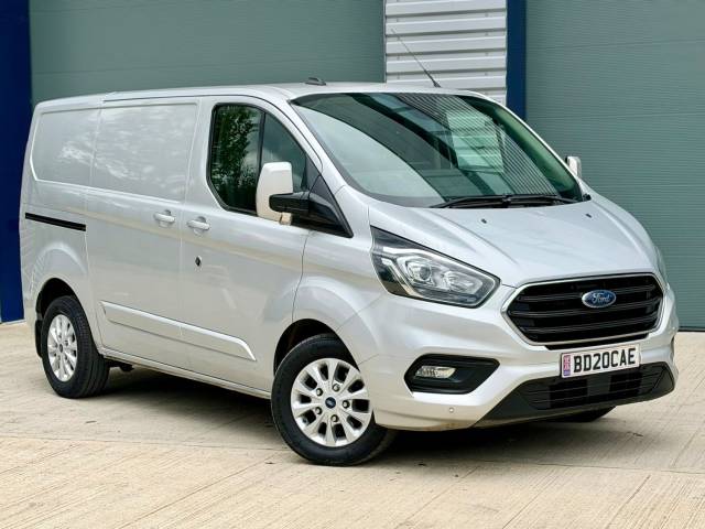 Ford Transit Custom 2.0 EcoBlue 170ps Low Roof Limited Van Auto PANEL VAN Diesel Silver