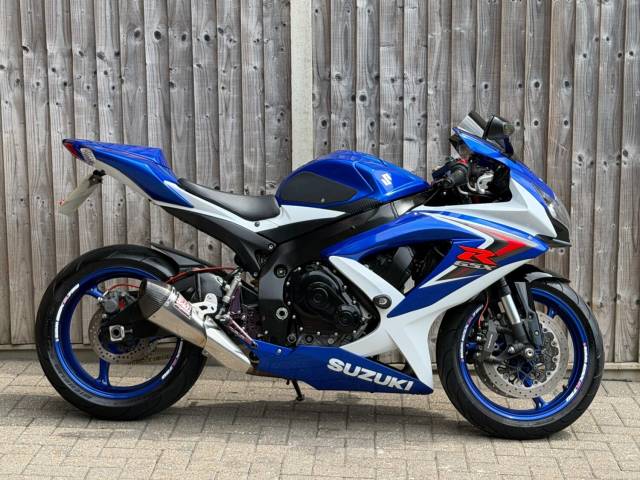 Suzuki Gsx-r 750 K8 2009 (59) SUPER SPORT + YOSHIMURA EXHAUST SUPER SPORT Petrol Blue