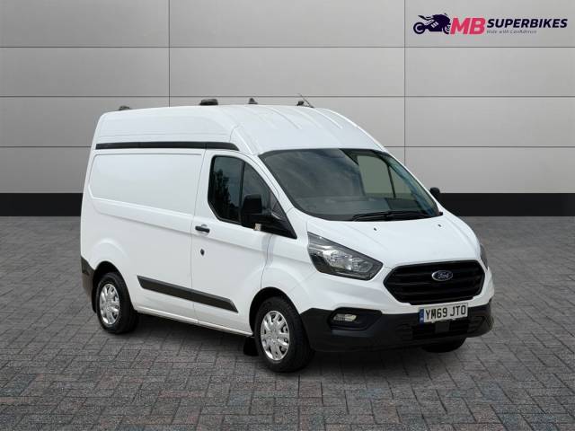 Ford Transit Custom 2.0 TDCI 2020 (69) L1 H2 HIGH ROOF PANEL VAN + AIR CON + FSH PANEL VAN Diesel White