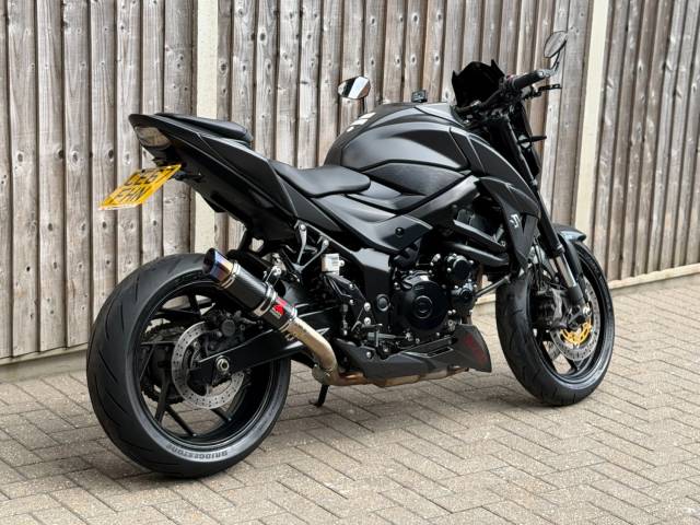 2017 Suzuki Gsx-s 750 ABS ZAL7 2017 (67) PHANTOM + BLACK WIDOW EXHAUST