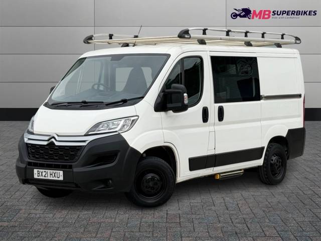 2021 Citroen Relay 2.2 BLUEHDI 2021 (21) SWB ENTERPRISE PANEL VAN + 6 SEAT CREW VAN