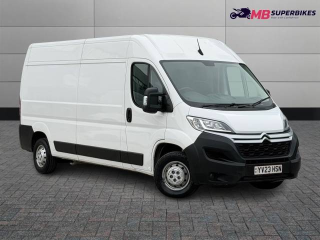 Citroen Relay 2.2 BLUEHDI 2023 (23) L3 LWB + ENTERPRISE EDITION PANEL VAN PANEL VAN Diesel White