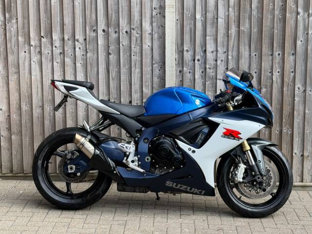 Suzuki Gsx-r 750 L1 2012 (62) SUPER SPORT + SC PROJECT EXHAUST SUPER SPORT Petrol Blue