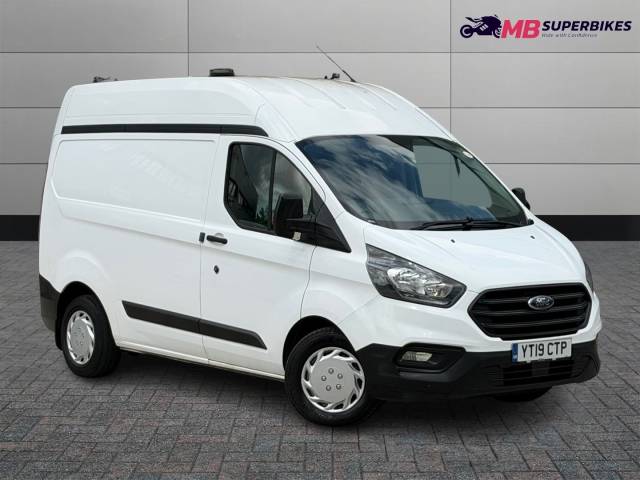 Ford Transit Custom 2.0 TDCI 2019 (19) HIGH ROOF PANEL VAN + 1 OWNER VAN + FSH PANEL VAN Diesel White