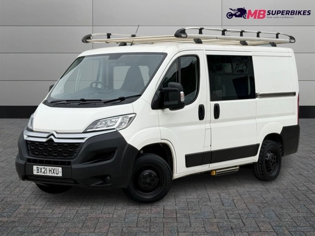 2021 Citroen Relay 2.2 BLUEHDI 2021 (21) SWB ENTERPRISE PANEL VAN + 6 SEAT CREW VAN