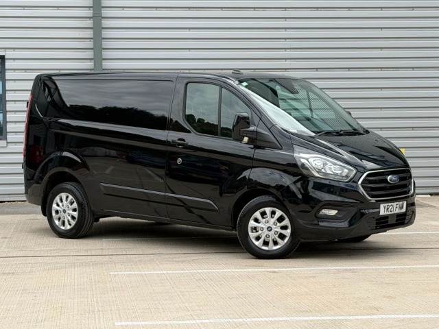 Ford Transit Custom LIMITED 2.0 ECOBLUE 2021 (21) AUTOMATIC PANEL VAN + 1 OWNER PANEL VAN Diesel Black
