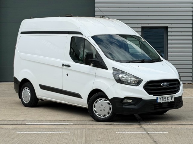 Ford Transit Custom 2.0 TDCI 2019 (19) HIGH ROOF PANEL VAN + 1 OWNER VAN + FSH PANEL VAN Diesel White