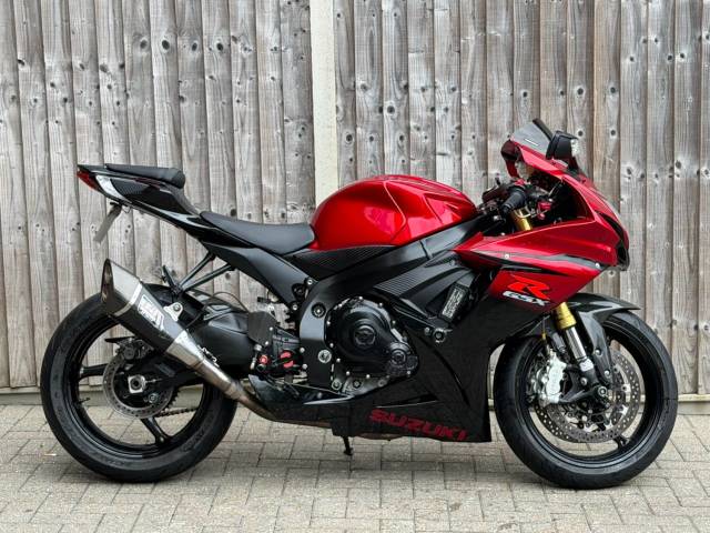 Suzuki Gsx-r 750 L4 2014 (64) SUPER SPORT + 12,600 MILES + YOSHIMURA SUPER SPORT Petrol Blue