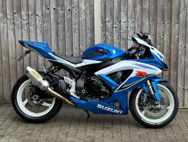 Suzuki Gsx-r 600 K9 2010 (10) SUPER SPORT + LOW MILES / F.S.H SUPER SPORT Petrol Blue